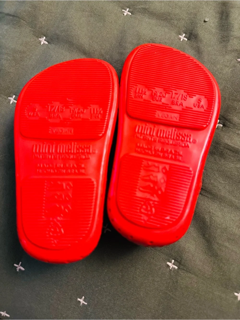 Mini Melissa Red Cherry Mary Jane FURADINHA POP